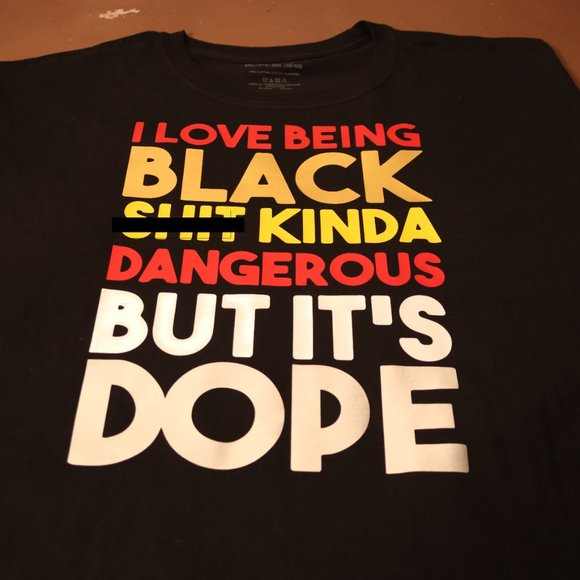 I Love Being Black 'Comedy T-Shirt' Makes a Great Gift. - Picture 2 of 2